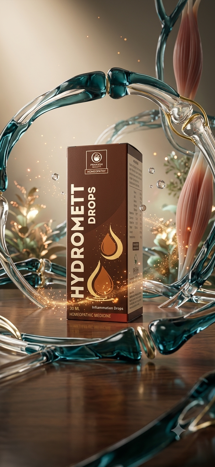 HYDROMETT DROPS — Inflammation drops. Homoeopathic drops, 30 ml. by Prakash Medicity Homeopathy