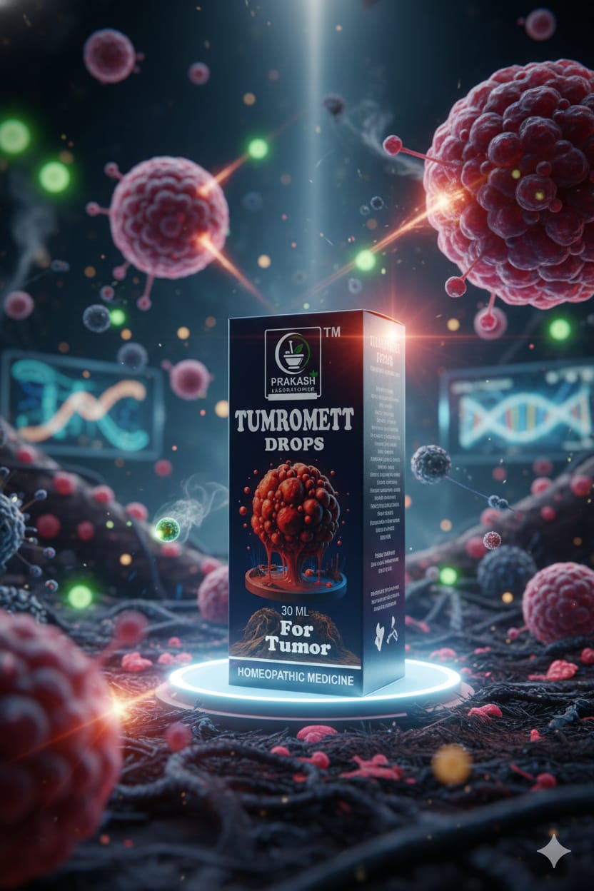 TUMROMETT DROPS — Homoeopathic drops for tumour support. Homoeopathic drops, 30 ml. by Prakash Medicity Homeopathy